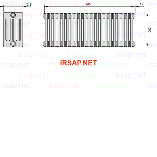 Радиатор IRSAP Tesi 60600/21 T22 CL 01